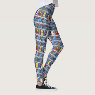 Legging desenhos portugueses
