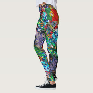 Legging desenhos portugueses