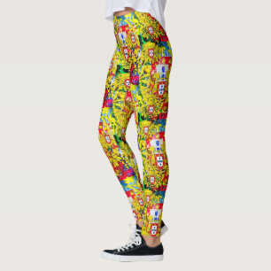 Legging desenhos portugueses
