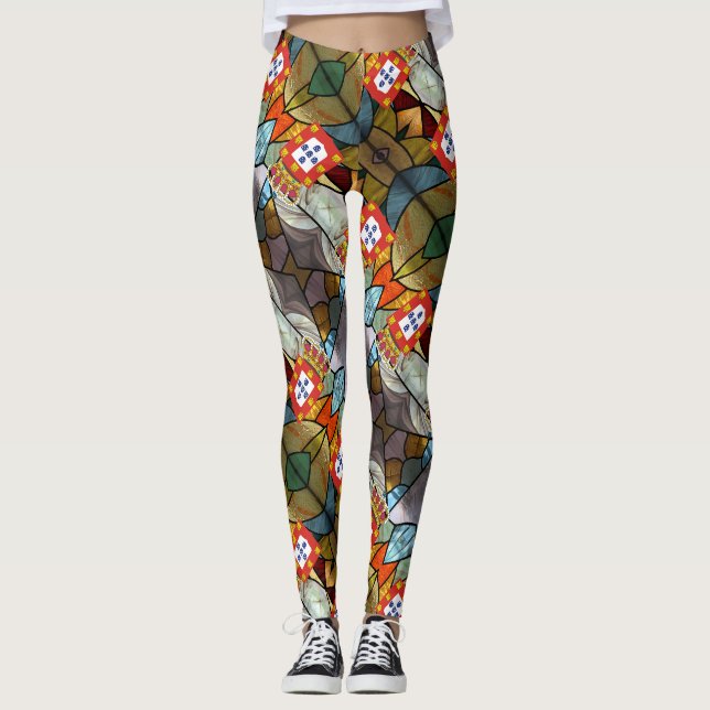 Legging desenhos portugueses (Frente)