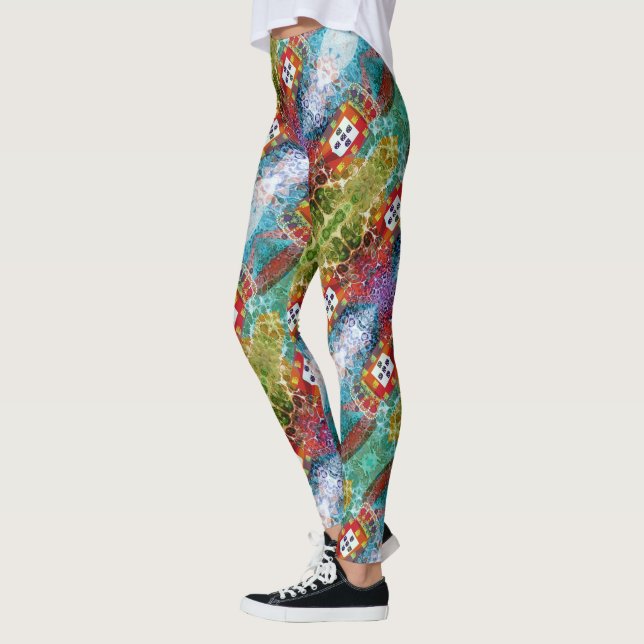 Legging desenhos portugueses (Esquerda)