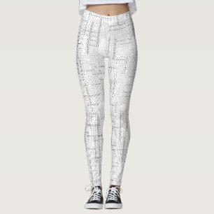 Legging Desert Storm, Snow Drift, Desenho de linguagem Daw