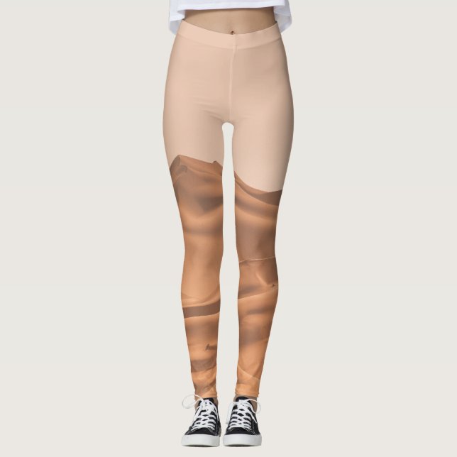 Legging Deserto, duna de areia (Frente)