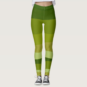 Legging Deserto Verde Legal e bonito Colorido