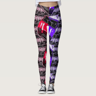 Legging "Desfrute do Carro de Corrida"