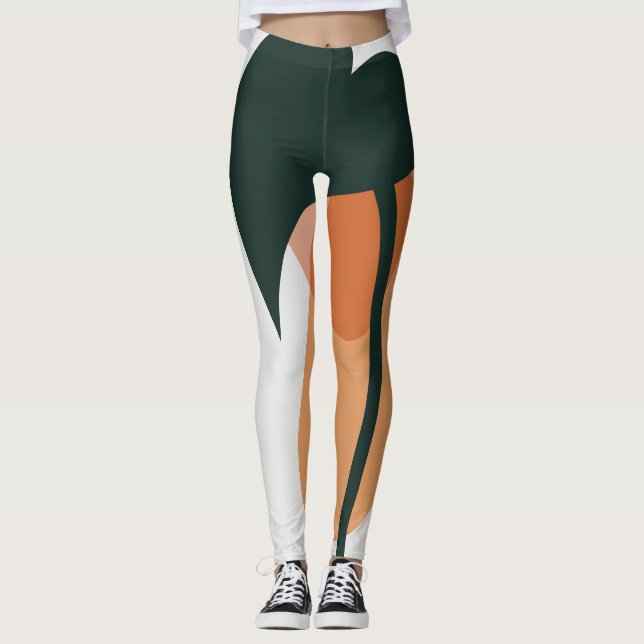 Legging design abstrato (Frente)