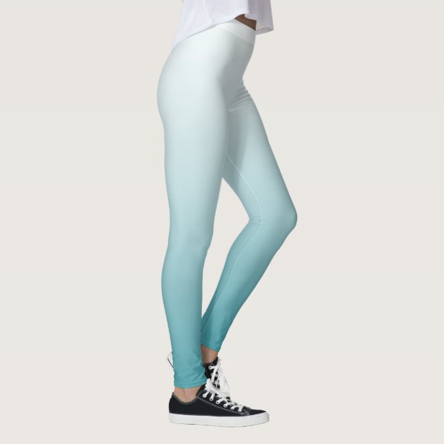 Legging Design Abstrato de Cheiro e Mint (Direita)