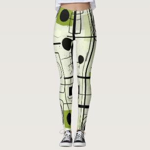 Legging Design abstrato moderno, Travesseiro decorativo de