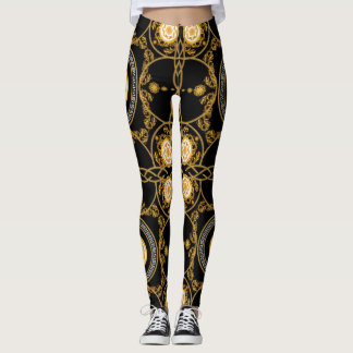 Legging Design barroco