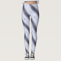 Design com risca azul e branca