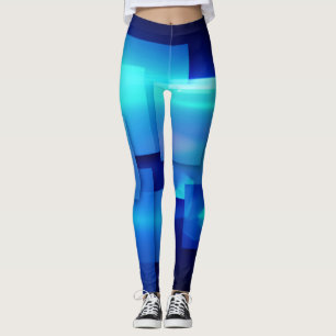 Legging Design da Caixa Quadrada Geométrica do Mosaico