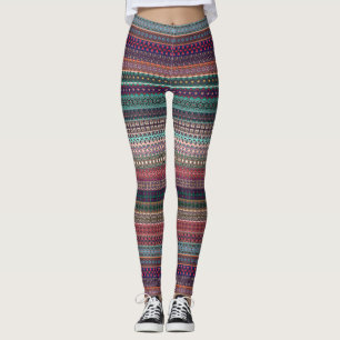 Legging design de abstrato de tribo
