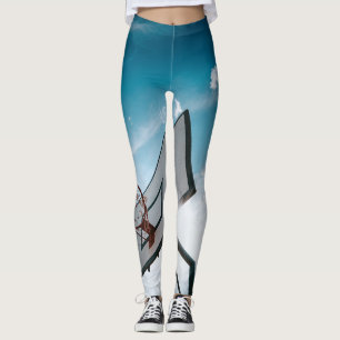 Legging Design de basquete bonito