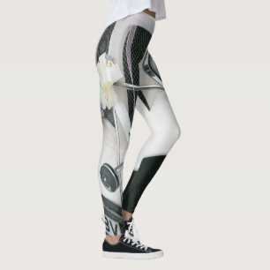 Legging Design de Carro Oldsmobile Branco