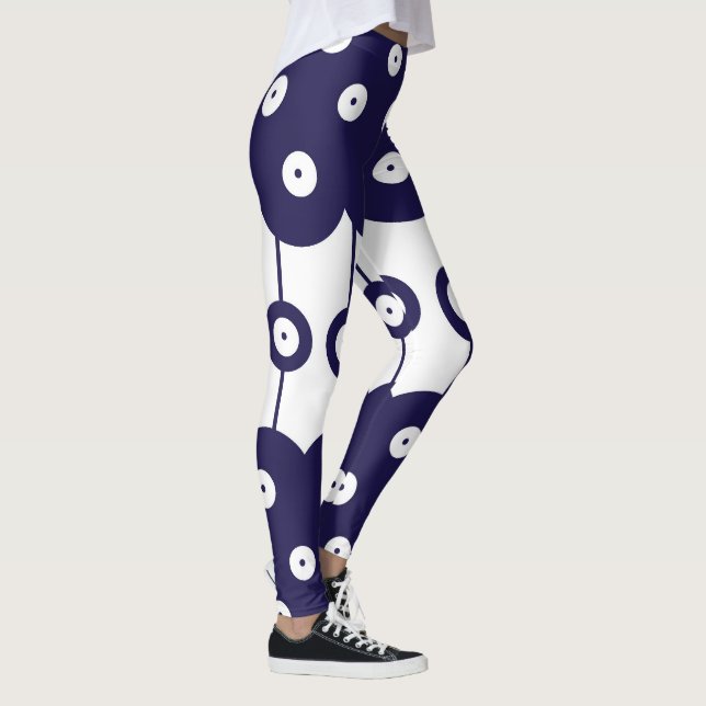 Legging Design de cerâmica tradicional polonesa (Direita)