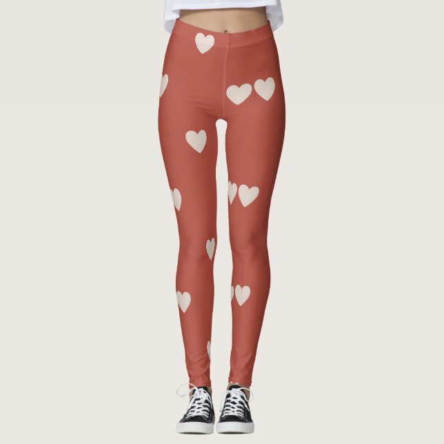 Legging  DESIGN DE CORAÇÃO  (Frente)