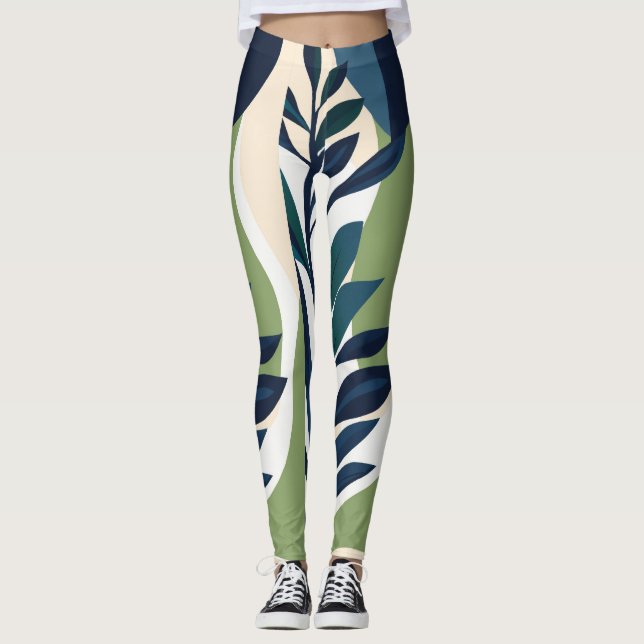 Legging Design de crescimento para avançar (Frente)