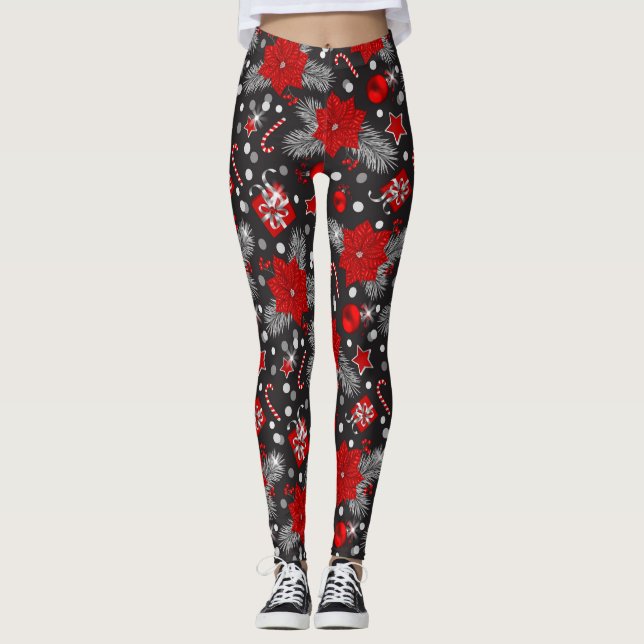 Legging Design de decoração de Natal (Frente)