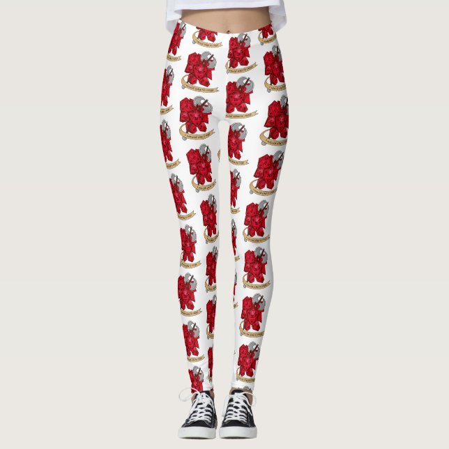 Legging Design de Dice Barbary (Frente)