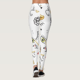 Legging Design DE ESTILO DE PADRÃO