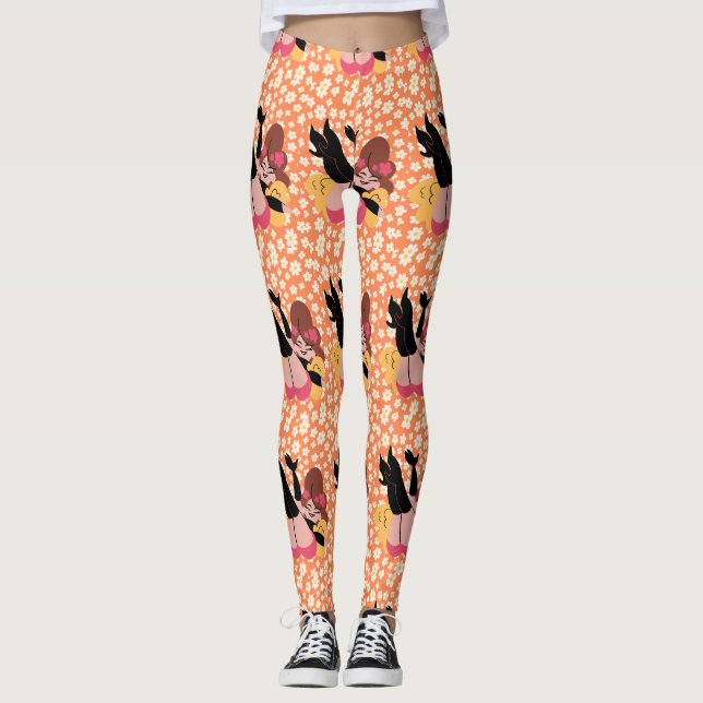 Legging Design DE ESTILO DE PADRÃO (Frente)