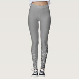 LEGGING DESIGN DE ESTILO ECO SILVER