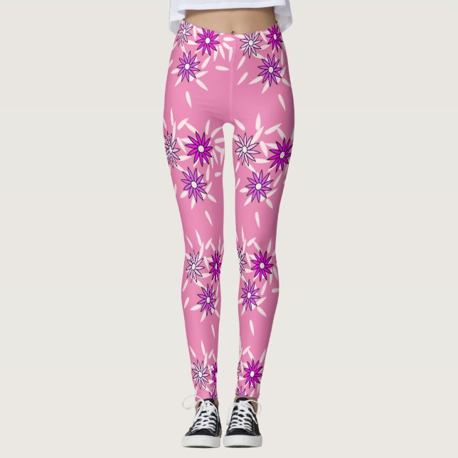 LEGGING DESIGN DE FLOR (Frente)