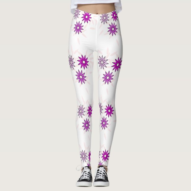 LEGGING DESIGN DE FLOR (Frente)