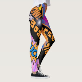 Legging design de gibis conselho