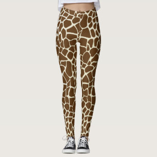 Legging Design de impressão animal