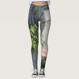 Legging Design de Legenda de Moda da Árvore