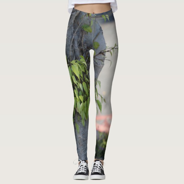 Legging Design de Legenda de Moda da Árvore