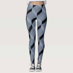 Legging Design de mosaico geométrico