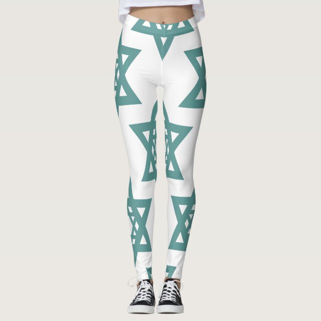 Legging Design de padrão de arte (Frente)