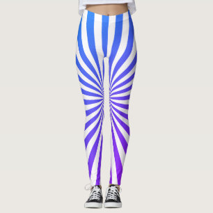 Legging Design de Padrão Geométrico Astral