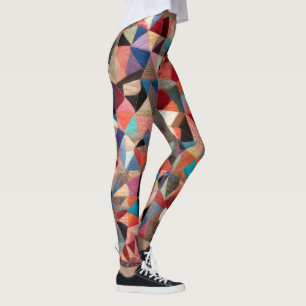 Legging Design de Quilt Louco