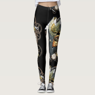 Legging Design de Steamplunk