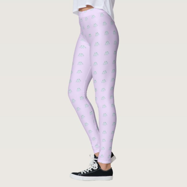 Legging Design Dental Dente Aqua (Esquerda)