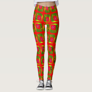 Legging Design digital com legendas coloridas - Pat perfei