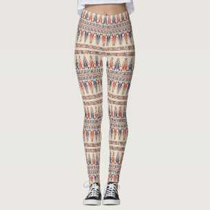Legging Design do bordado de Palestina