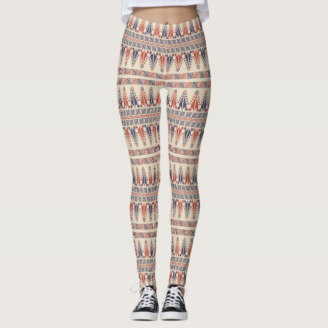 Legging Design do bordado de Palestina (Frente)