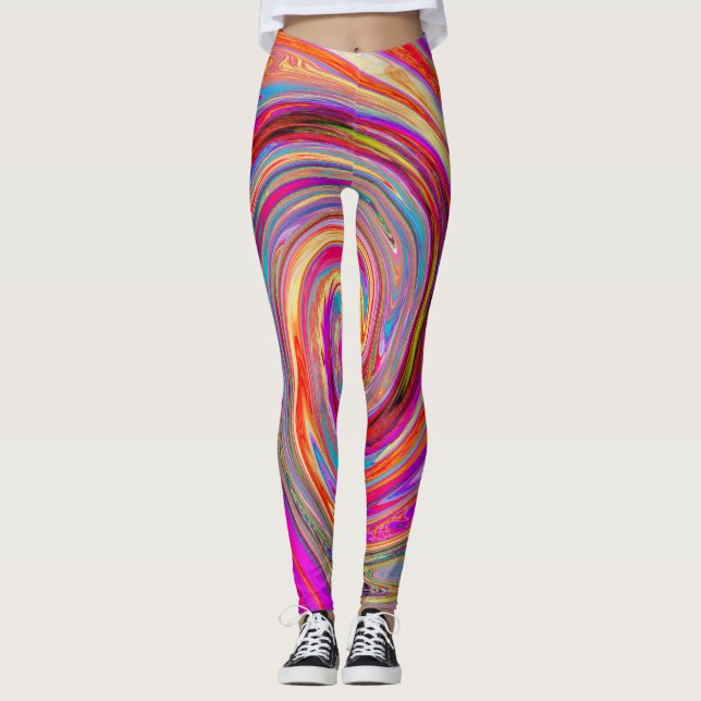 Legging Design do dispositivo retrorreflector do arco-íris (Frente)