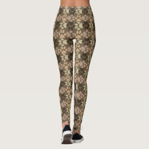 Legging Design do impressão da pata