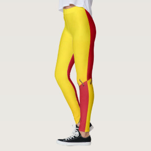 Legging Design espanhol da bandeira