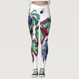 Legging Design exclusivo louco.