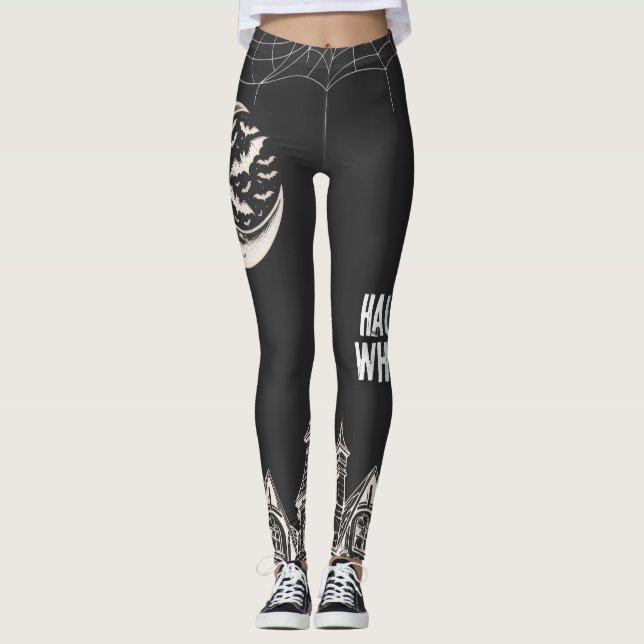 Legging Design Feliz Halloween (Frente)