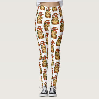 Legging Design Feliz Natal Cockapoo