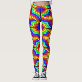 Legging design floral multicolor