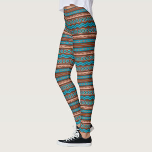 Legging Design Geométrico de Cameron Gorge ao Estilo Sudoe