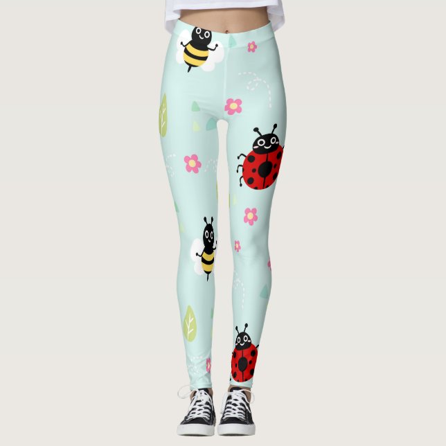 Legging Design Ladybug animado (Frente)